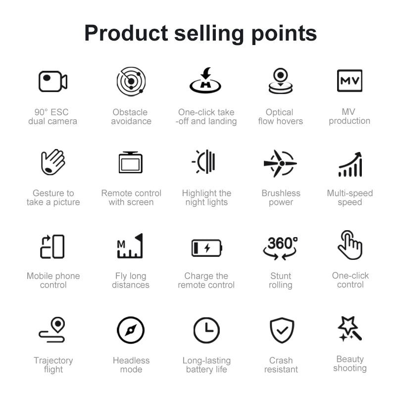 🚁 D5 8K Dual Camera Drone — Slim, Stabiel & Spectaculair