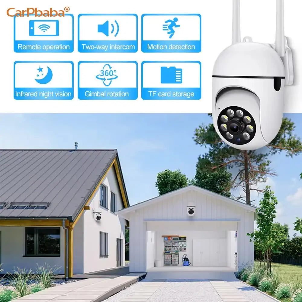 🔒 iCam365 WiFi IP Camera — Slimme 1080P Beveiliging, Dag & Nacht