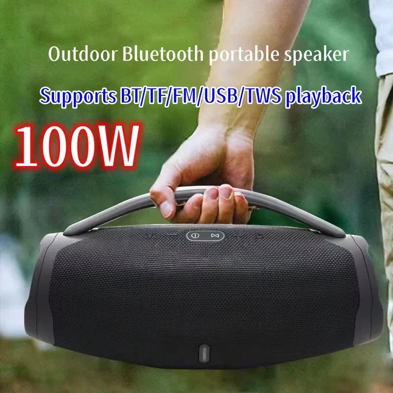 🔊 100W Draagbare Bluetooth Speaker — Power & Party Everywhere!