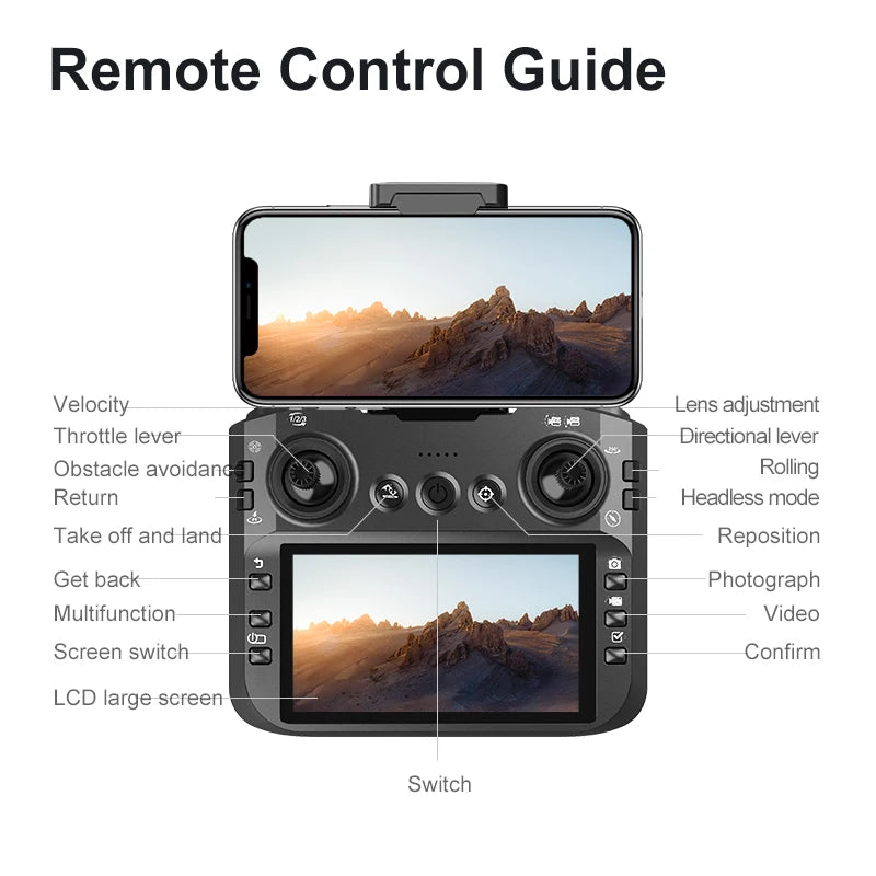 🚁 D5 8K Dual Camera Drone — Slim, Stabiel & Spectaculair