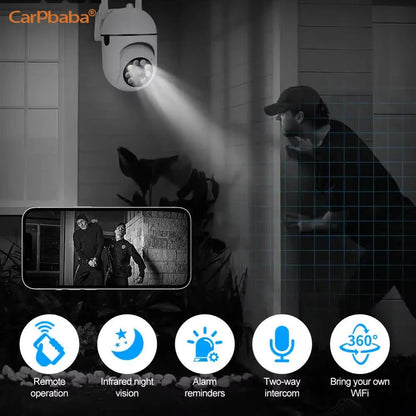 🔒 iCam365 WiFi IP Camera — Slimme 1080P Beveiliging, Dag & Nacht