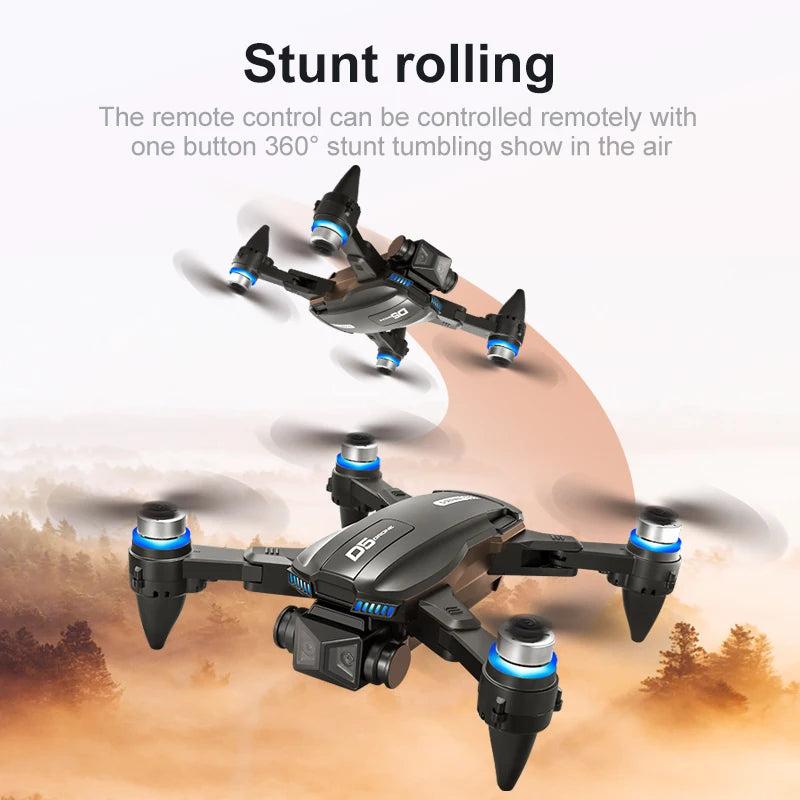 🚁 D5 8K Dual Camera Drone — Slim, Stabiel & Spectaculair